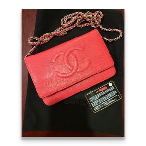 SALE!!! Used Auth Chanel Timeless WOC-19mil series